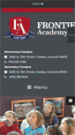 Mobile Screenshot of frontieracademy.net